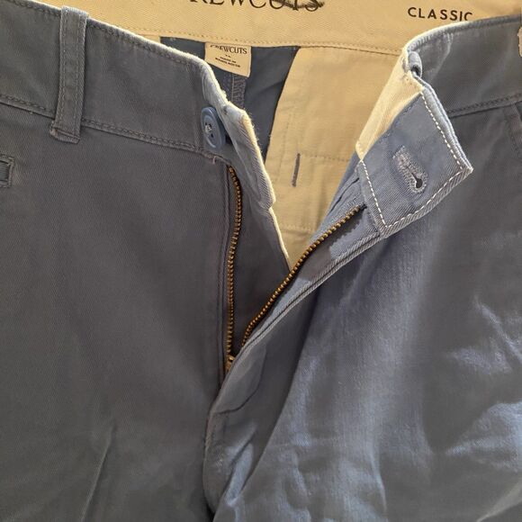 J. Crew Crewcuts Kids' Classic Fit Stretch Chino Pant Ocean Blue Size 14 - Picture 6 of 13